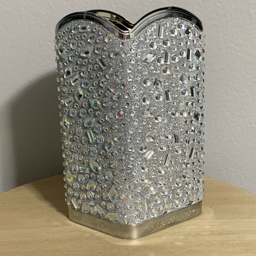 Bling soap bottle holder
